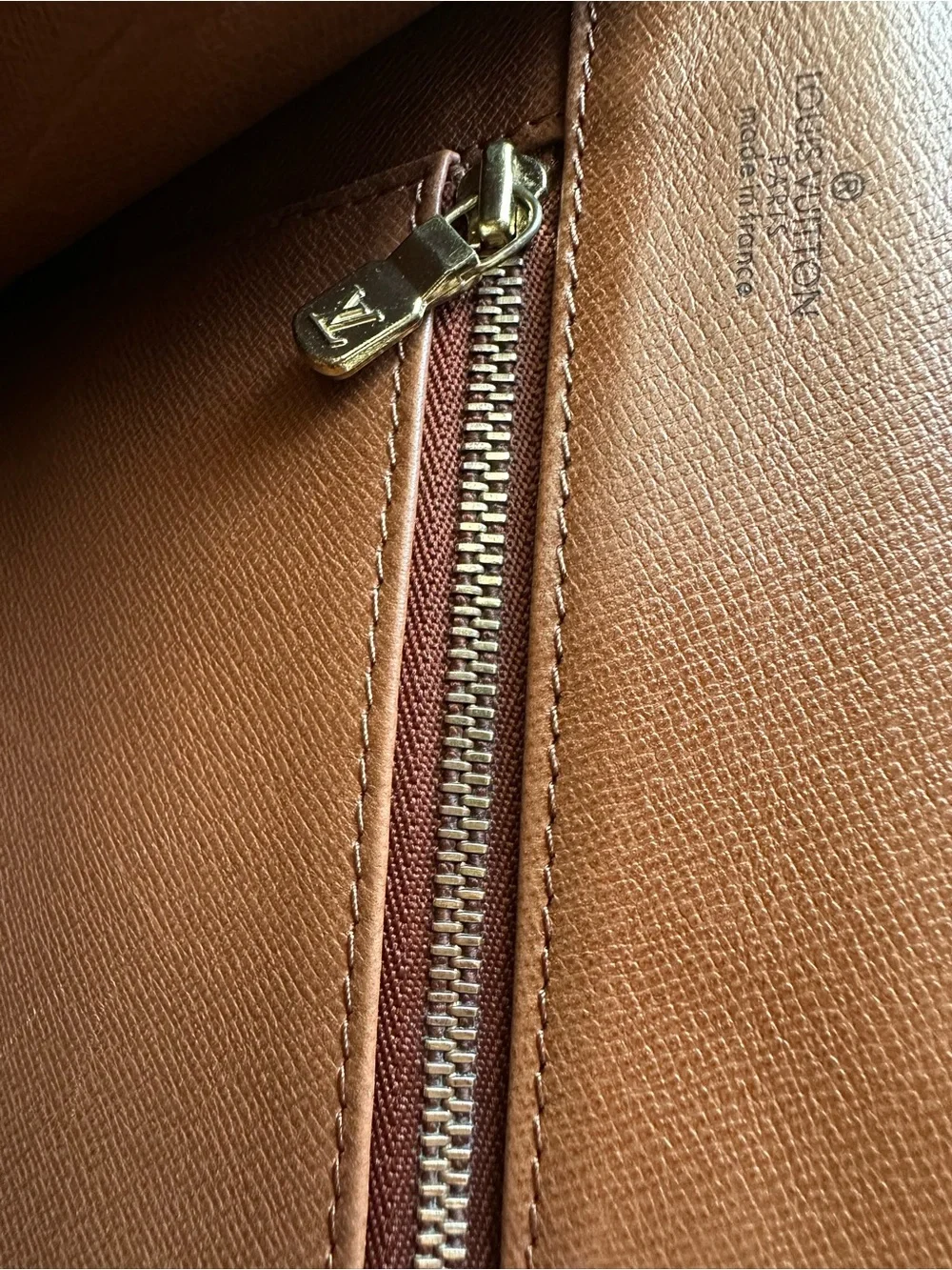 Authentic Vintage Louis Vuitton Monogram Clutch Bag Made in France